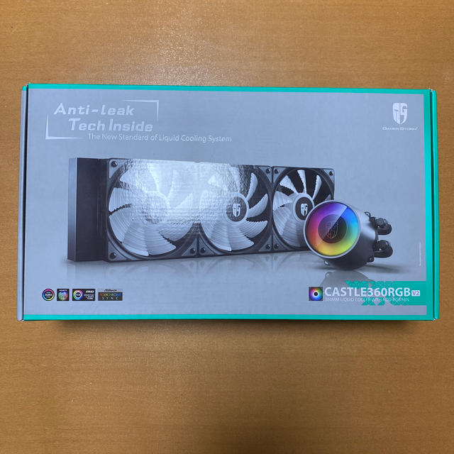 PC/タブレット【美品】DEEPCOOL Castle 360 RGB V2