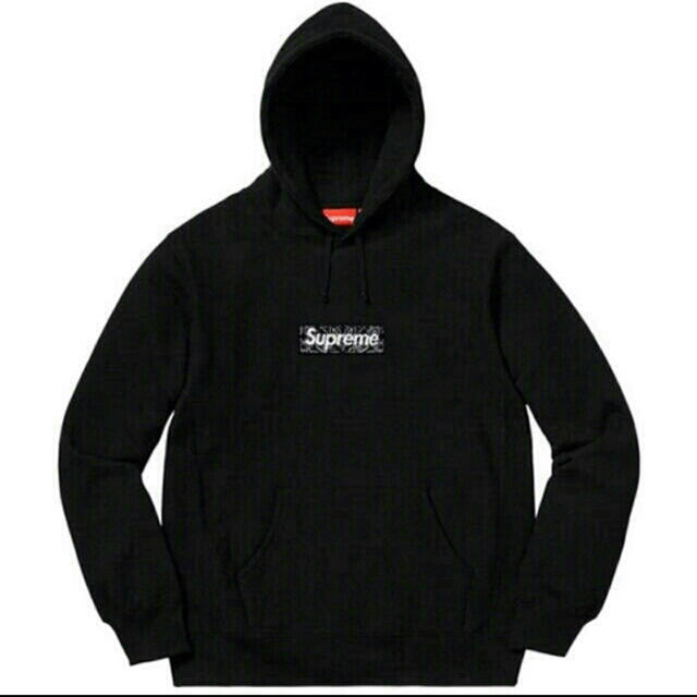 【M】supreme bandana boxlogo hoodie