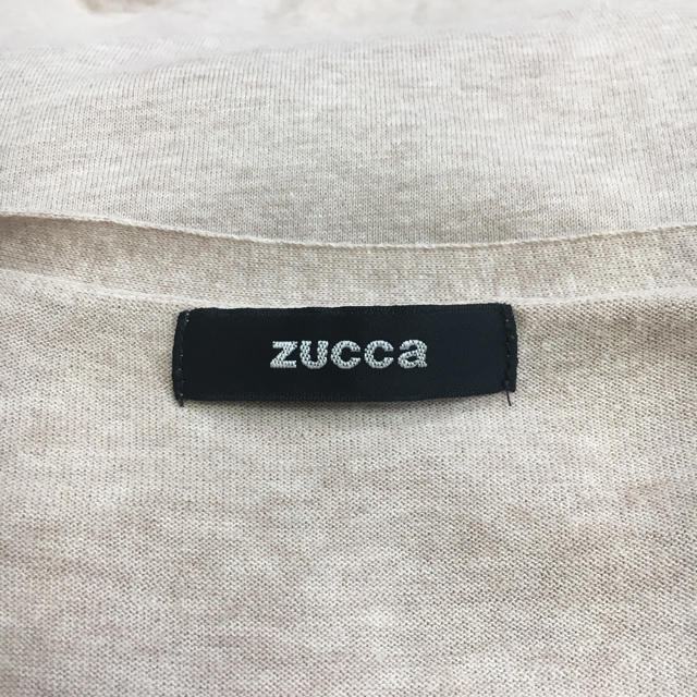 ZUCCa(ズッカ)のzucca ベージュ　半袖カットソー レディースのトップス(カットソー(半袖/袖なし))の商品写真