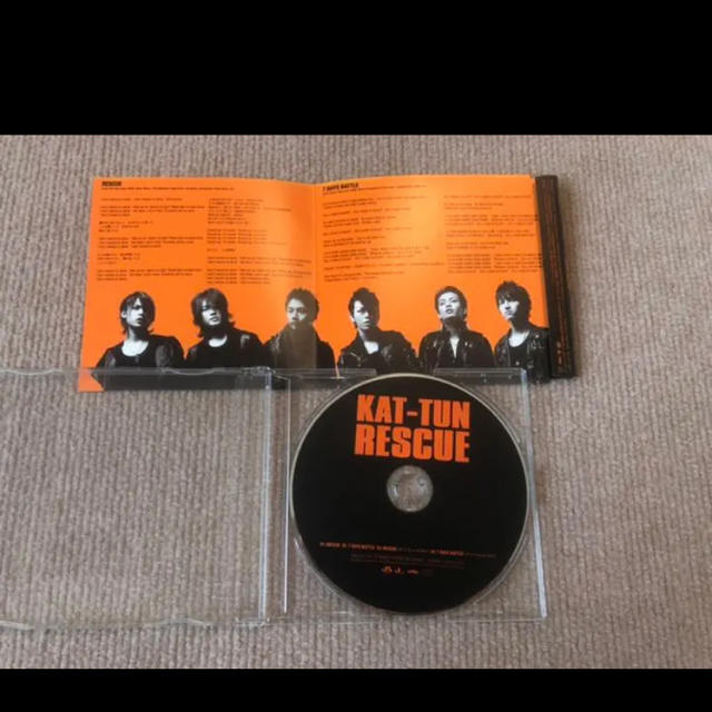 Johnny's(ジャニーズ)のKAT-TUN CD rescue  エンタメ/ホビーのCD(ポップス/ロック(邦楽))の商品写真