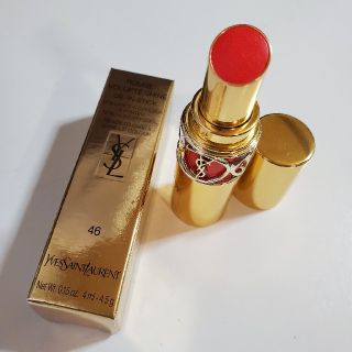 イヴサンローランボーテ(Yves Saint Laurent Beaute)のヴォリュプテ シャイン No.46 イヴ・サンローラン(口紅)