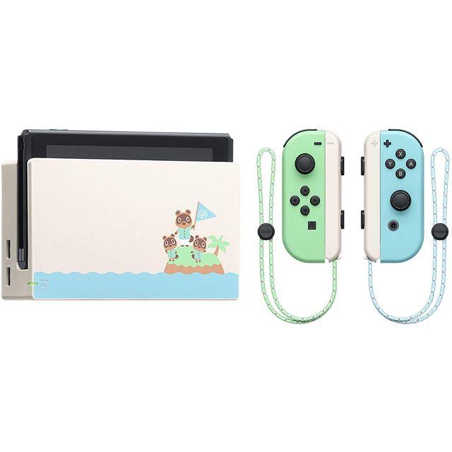 【新品】Nintendo Switch あつまれ どうぶつの森セット エンタメ/ホビーのゲームソフト/ゲーム機本体(家庭用ゲーム機本体)の商品写真