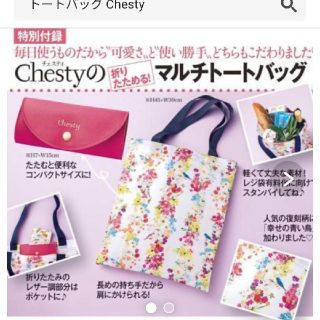 チェスティ(Chesty)の新品未使用品！チェスティー　エコバック　付録(エコバッグ)