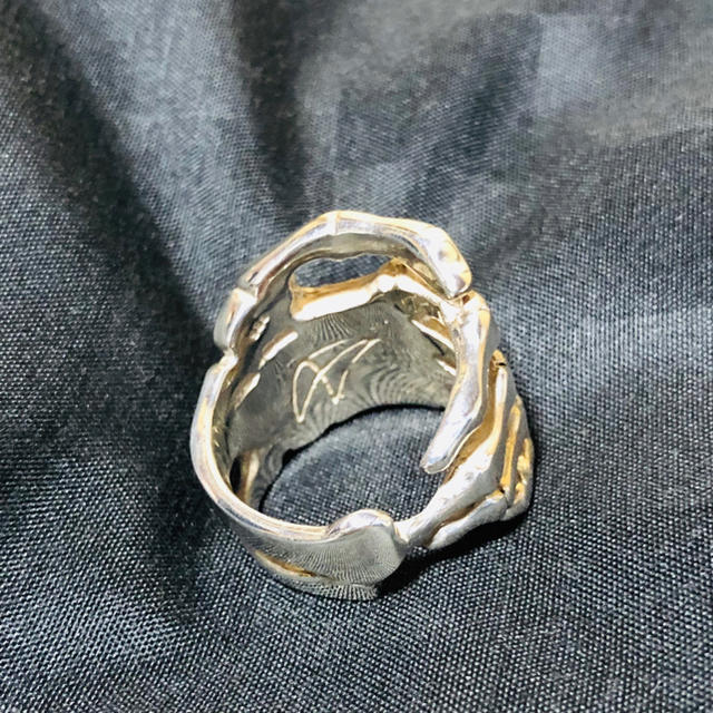 スカルリング  指輪 23号 メンズのアクセサリー(リング(指輪))の商品写真