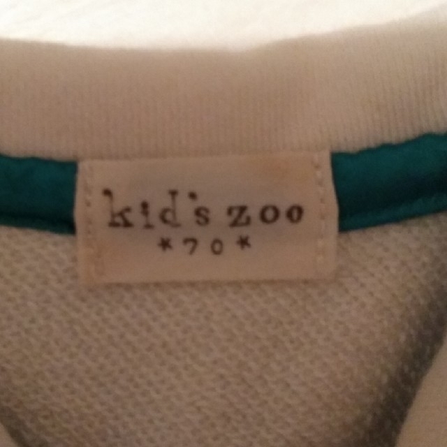 kid’s zoo(キッズズー)の70  ロンパース　kid's zoo キッズ/ベビー/マタニティのベビー服(~85cm)(セレモニードレス/スーツ)の商品写真