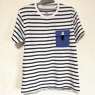 グラニフ(Design Tshirts Store graniph)の【ユニセックス】★値下げ★ポケット付きボーダーTシャツ(Tシャツ(半袖/袖なし))