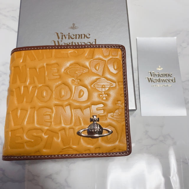 新品未使用 viviennewestwood ヴィヴィアン 二つ折り 財布