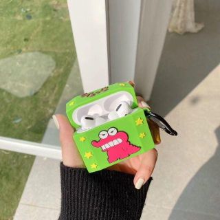 Airpods Pro ケース チョコビ　しんちゃん(ストラップ/イヤホンジャック)