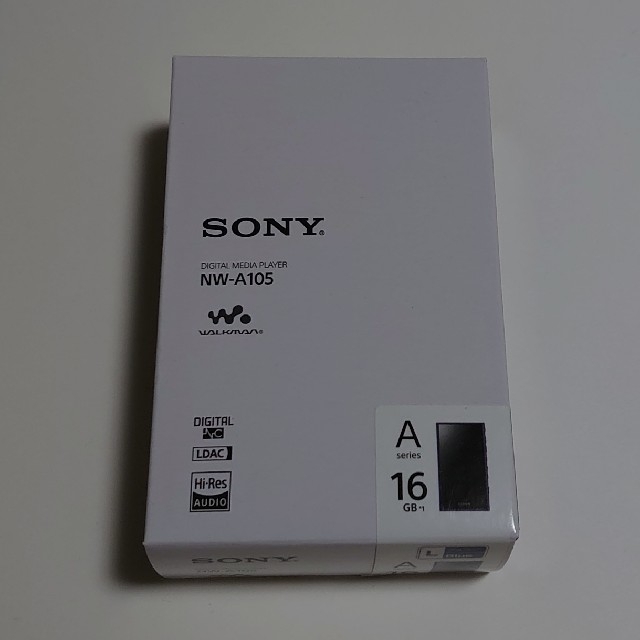 新品未使用 Sony  ウォークマン NW-A105 16GB ブルー