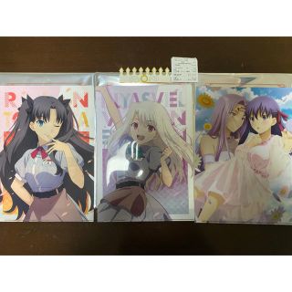 FATE ビッグボーイコラボファイル　3枚セット＋レシート付（4口）(クリアファイル)