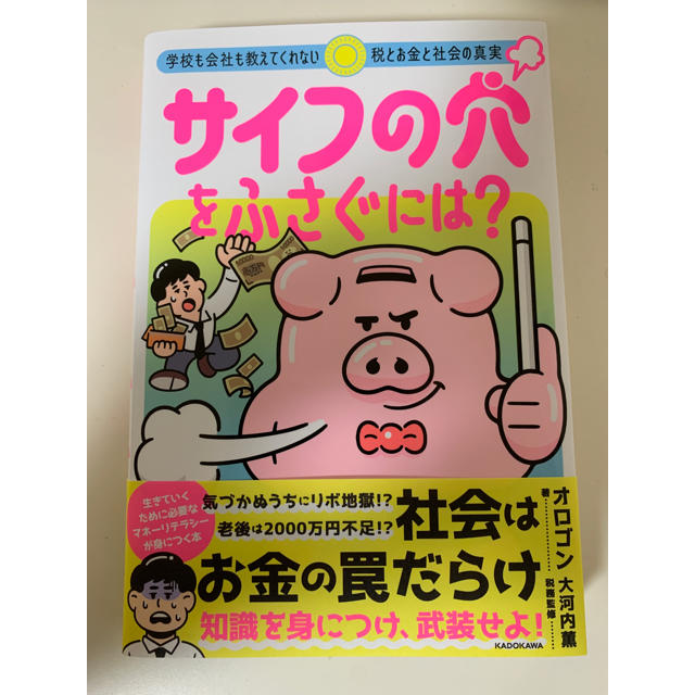 サイフの穴をふさぐには？ 学校も会社も教えてくれない税とお金と社会の真実 エンタメ/ホビーの本(ビジネス/経済)の商品写真