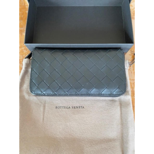 Bottega Veneta(ボッテガヴェネタ)のボッテガヴェネタ  ラウンドファスナー長財布 メンズのファッション小物(長財布)の商品写真