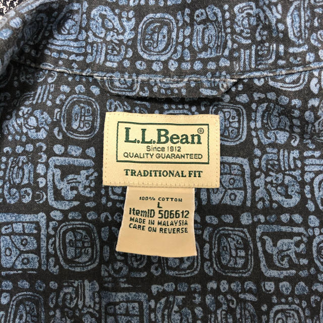 L.L.Bean(エルエルビーン)のL.L.Bean エルエルビーン　アロハシャツ　半袖 メンズのトップス(シャツ)の商品写真