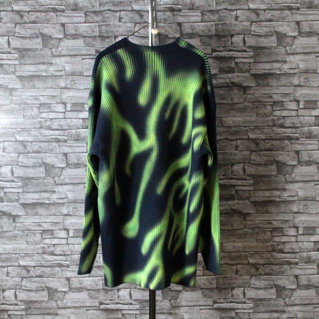 Balenciaga(バレンシアガ)の新品 2020SS BALENCIAGA flame print sweater メンズのトップス(ニット/セーター)の商品写真