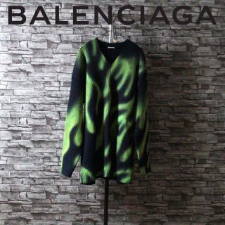 バレンシアガ(Balenciaga)の新品 2020SS BALENCIAGA flame print sweater(ニット/セーター)