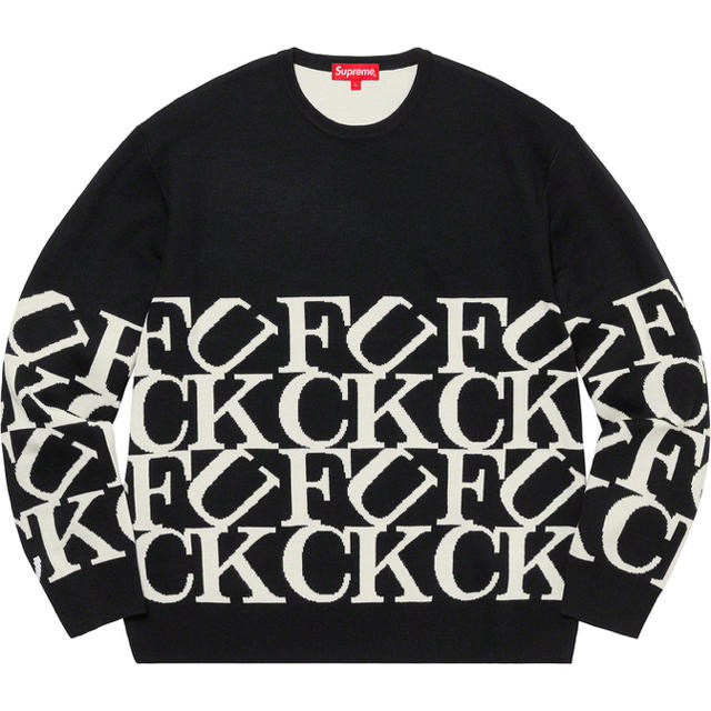 黒 XL supreme Fuck Sweater シュプリーム セーター | www.innoveering.net