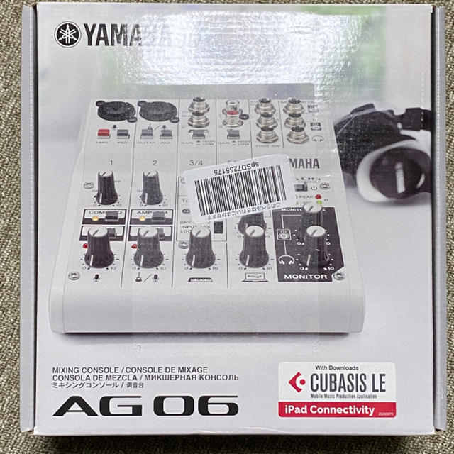 新品　ヤマハ　AG06