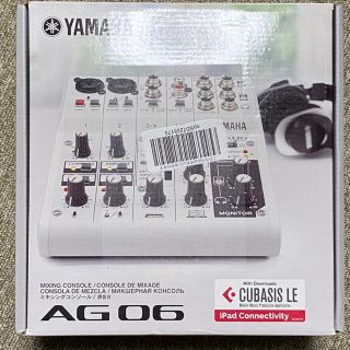 ヤマハ(ヤマハ)の新品　ヤマハ　AG06(オーディオインターフェイス)