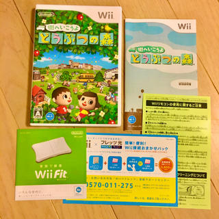 ウィー(Wii)の【美品】街へいこうよ どうぶつの森(家庭用ゲームソフト)