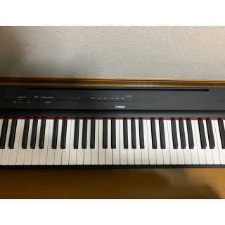 ヤマハ(ヤマハ)の最終値下げ！ YAMAHA p125 黒  電子ピアノ 説明欄必読！(電子ピアノ)