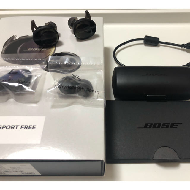 BOSE(ボーズ)のBose サウンドスポーツフリー　ワイヤレスイヤフォン スマホ/家電/カメラのオーディオ機器(ヘッドフォン/イヤフォン)の商品写真