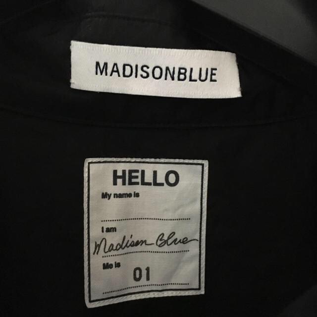 MADISONBLUE - 美品 マディソンブルー J.BRADLEY CUFF SHIRT 黒 ...