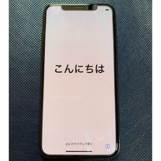 iPhonex space gray  64GB  美品(スマートフォン本体)