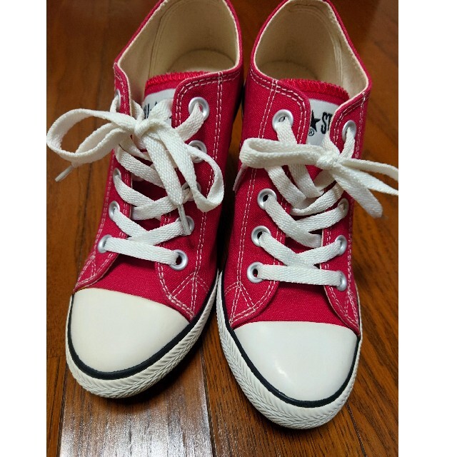 CONVERSE(コンバース)のトモ様専用【美品23cm】CONVERSE ALL STAR HEEL OX レディースの靴/シューズ(スニーカー)の商品写真