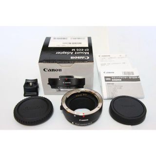 キヤノン(Canon)の美品 Canon キャノン EF-EOS M マウントアダプター(ミラーレス一眼)