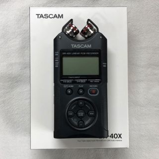 テスコム(TESCOM)のTASCAM リニアレコーダー DR-40X  ASMRにも最適(その他)