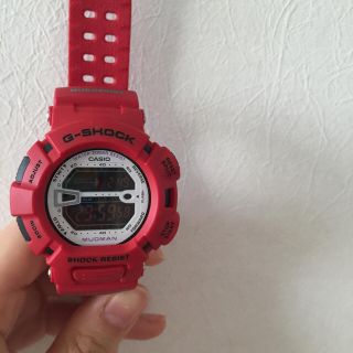 ジーショック(G-SHOCK)のG-SHOCK レッド(腕時計(デジタル))