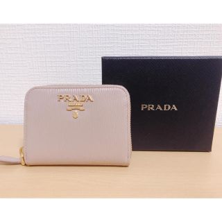 プラダ(PRADA)の≪あちゃ様専用≫PRADAプラダ コインケース CIPRIA ピンクベージュ(コインケース)