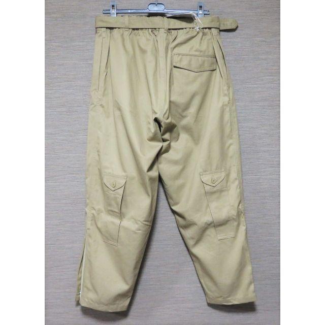 定価4.8万 新品 TUKI Pilot Pants 2 カーキ 日本製 メンズのパンツ(ワークパンツ/カーゴパンツ)の商品写真