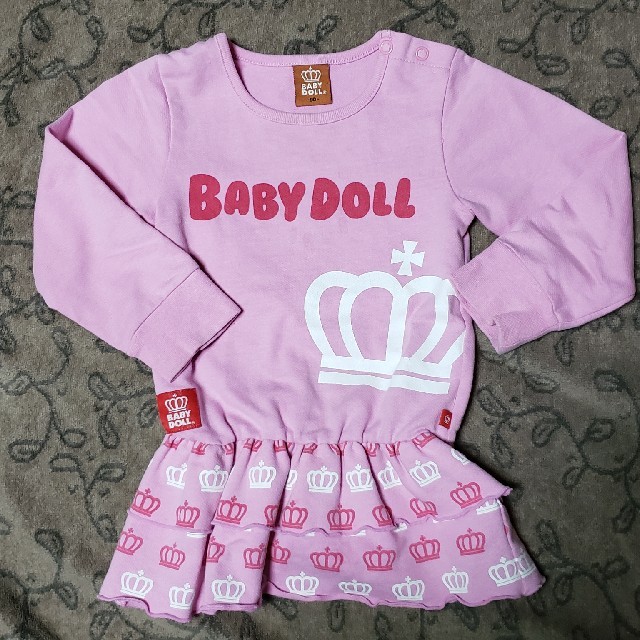 BABYDOLL(ベビードール)のベビードール ワンピース チュニック キッズ/ベビー/マタニティのキッズ服女の子用(90cm~)(ワンピース)の商品写真