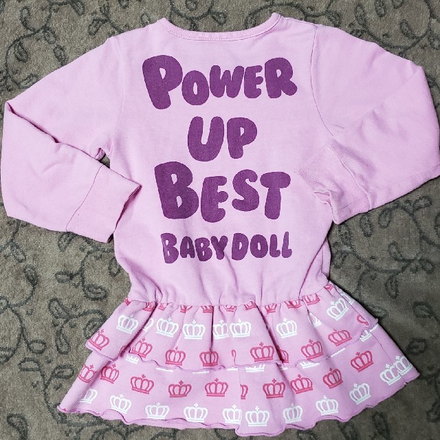 BABYDOLL(ベビードール)のベビードール ワンピース チュニック キッズ/ベビー/マタニティのキッズ服女の子用(90cm~)(ワンピース)の商品写真