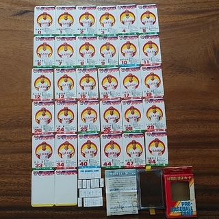 タカラ　プロ野球ゲーム　58年度版　広島　プロ野球カード(野球/サッカーゲーム)