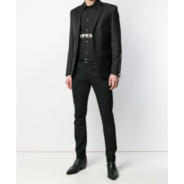 GIVENCHY(ジバンシィ)の美品 19SS GIVENCHY ジバンシィ ジバンシー ロゴ ドレス シャツ メンズのトップス(シャツ)の商品写真