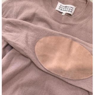 マルタンマルジェラ(Maison Martin Margiela)のmaison margiela マルジェラ　エルボーパッチ  ニット(ニット/セーター)