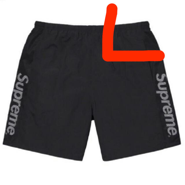 supreme water mesh shorts l 水着