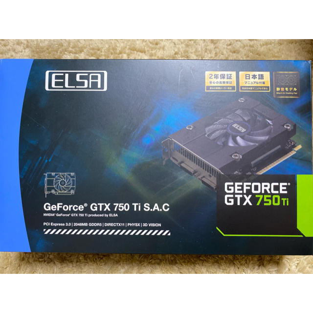 ELSA GEFORCE GTX 750 Ti 2GB S.A.C