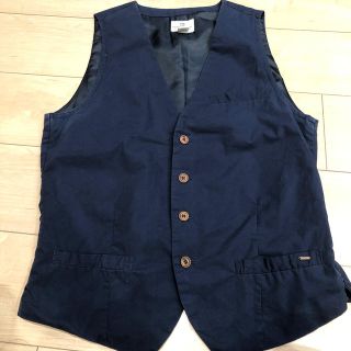 スコッチアンドソーダ(SCOTCH & SODA)のscotch&soda スコッチアンドソーダ ベスト ジレ　ネイビー(ベスト)