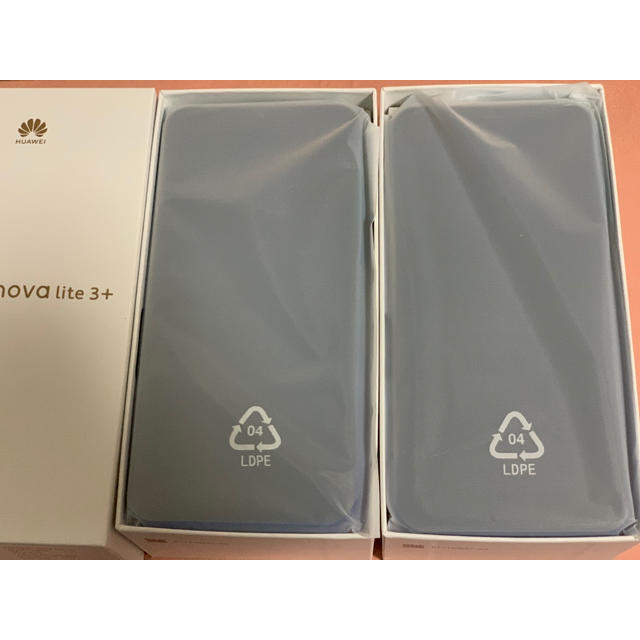 ANDROID(アンドロイド)のHUAWEI nova lite 3＋　2台セット スマホ/家電/カメラのスマートフォン/携帯電話(スマートフォン本体)の商品写真