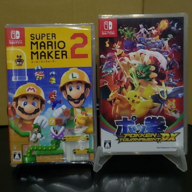 【新品・未開封】マリオメーカー2 + ポッ拳  Switch