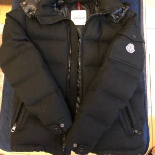 モンクレール(MONCLER)のMONCLER モンジュネーブル　0サイズ　黒(ダウンジャケット)