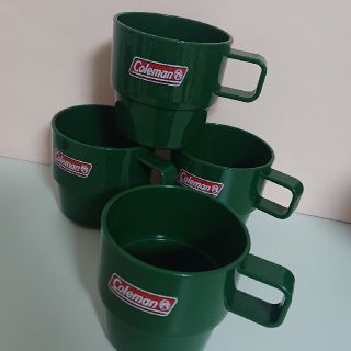 コールマン(Coleman)のコールマン プラカップ 4個セット☆(食器)