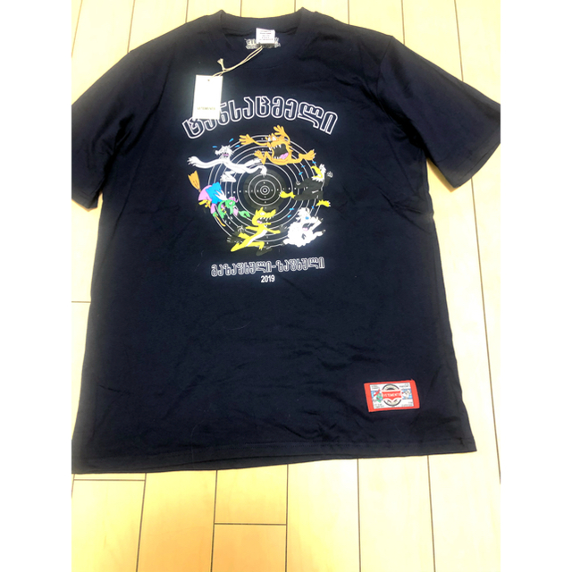 saintvêtement (saintv・tement)(サンベットモン)のヴェトモン　カートゥーン　Tシャツ メンズのトップス(Tシャツ/カットソー(半袖/袖なし))の商品写真