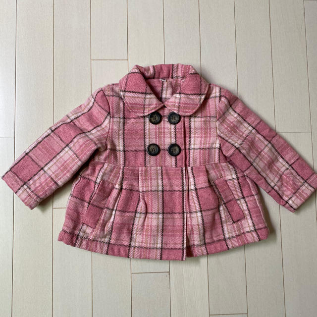 キッズ　コート　子供　80 キッズ/ベビー/マタニティのキッズ服女の子用(90cm~)(コート)の商品写真