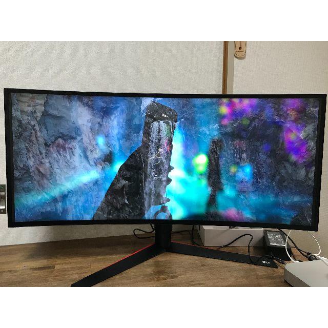 付属品34インチ 21:9 LG ゲーミングモニター 34GK950F