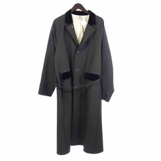 サンシー(SUNSEA)の専用SUNSEA Polyys Wool Coat 18awチャコールグレー (チェスターコート)