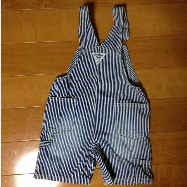 OshKosh(オシュコシュ)のOSHKOSHオーバーオール100☆値下 キッズ/ベビー/マタニティのキッズ服男の子用(90cm~)(その他)の商品写真